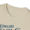 thumbnail image 3 of Womens Adult Cowgirl Beach Club T-Shirt, Western Cowgirl Beach Coastal, 3 of 3