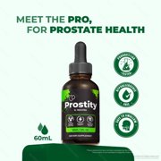 (2 Pack) Prostity Drops - Official Prostity Liquid For Prostate Heath, All Natural Formula To Support Control, Energy & Overall Well-Being, Review (60 Servings)