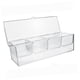 thumbnail image 3 of Servidor de condimentos fríos con tapa Servidor de buffet de comida fría Soporte de guarnición de barra solo caja, 3 of 9