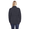 thumbnail image 3 of J America Ladies Epic Sherpa 1/4 Zip - JA8451, 3 of 4
