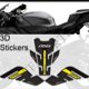 thumbnail image 3 of Stickers Decals Protector Tank Pad Side Grips Gas Fuel Oil Kit Knee For YAMAHA YZF-R6 YZF R6 YZFR6 2017 2018 2019 2020 2021 2022, 3 of 5