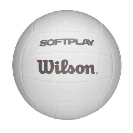 Wilson Softplay Recreational Volleyball - White, Official Size