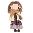 thumbnail image 3 of Muñeca de peluche de niña hecha a mano, linda muñeca de niña, juguete de peluche, regalo de cumpleaños de Navidad para niños, 3 of 10
