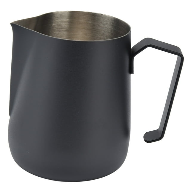 Pichet mousseur à lait épais avec bec pointu pour machine à café Café-noir 450 ml