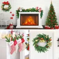 thumbnail image 4 of 48 Pcs Artificial Pine Branches Christmas Greenery Pine Picks DIY Cedar Picks and Sprays Accessories for Christmas Garland Wreath and ChristmChristmas Home Decor, 4 of 5