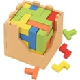 thumbnail image 1 of SHIBA-Wooden Brain Teaser Puzzles for Adults & Kids (9Z 16T Brain Teaser), 1 of 4