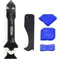 TRAHOOSilicone Caulking Tool Kit, 3in1 Grout Sealant Remover