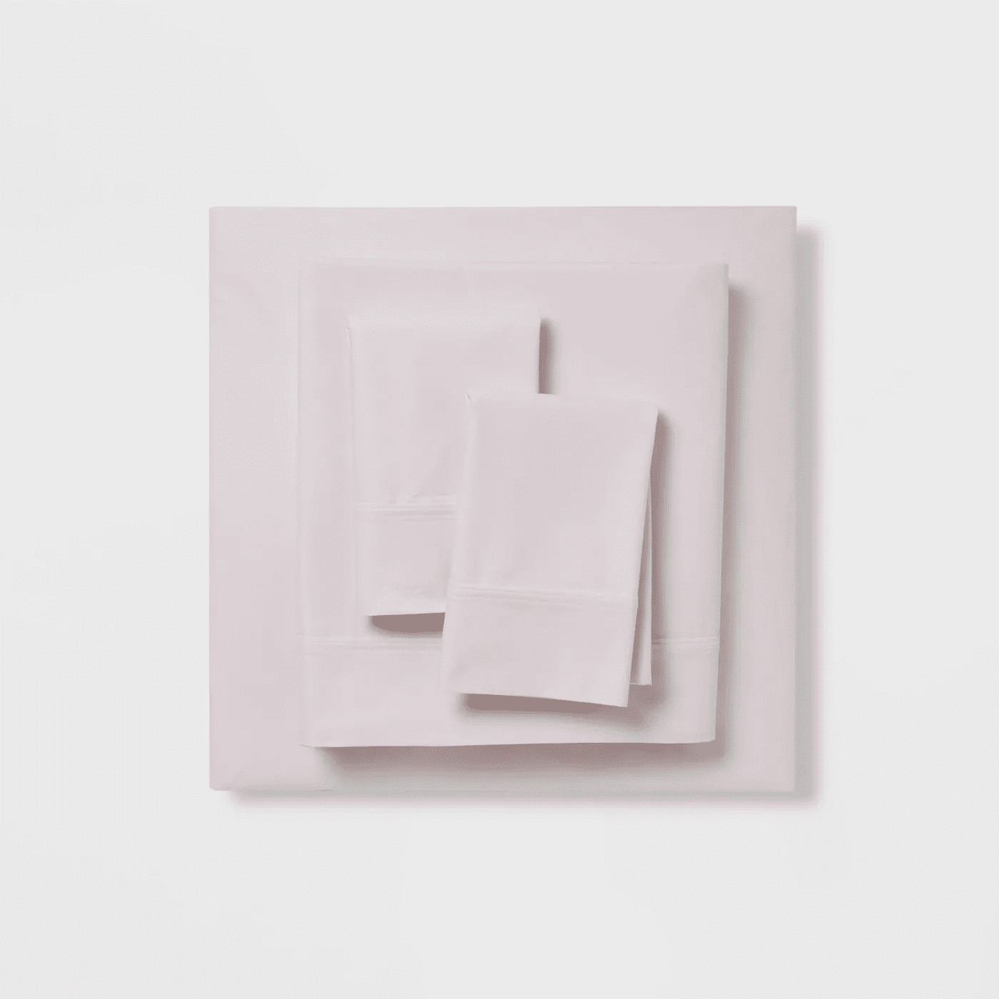 300 Thread Count Organic Cotton Solid Sheet Set Queen Blush Threshold™