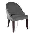 thumbnail image 1 of CorLiving Antonio Velvet Accent Chair, 1 of 4