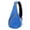 Blue, variant on Crossbody Sling Bag for Men Women a Fashion Chest Shoulder Daypack and Casual Backpack for Travel Hiking and Gym