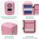 thumbnail image 5 of Minirefrigerador CROWNFUL de 4 l/6 latas portátil (rosa), 5 of 8