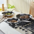 thumbnail image 2 of Henckels Hxagon Induction Nonstick Skillet Set Stainless Steel, 3 Pieces, 2 of 7