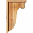 thumbnail image 3 of 8"W x 12"D x 20"H Del Monte Rough Sawn Corbel w/Backplate, Western Red Cedar, 3 of 9