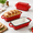 Red, variant on 9 X 5 Inch Bread Pan Enameled Cast Iron Loaf With Lid For Baking Pink