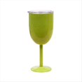 thumbnail image 1 of Copa de Vino Copa de Vino de Acero Inoxidable de Doble Capa Color Vaso de Gran Capacidad de Vino Resistente Verde Manzana, 1 of 8