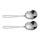 thumbnail image 1 of 2 cucharas grandes para servir buffet de acero inoxidable con mango largo para servir banquetes, 1 of 3