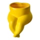thumbnail image 4 of Escultura corporal, maceta, borde de mesa, decoración, hecha a mano para estantería. Amarillo, 4 of 9