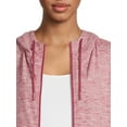 thumbnail image 3 of Athletic Works Women's Super Soft Lightweight Zip Up Hoodie Jacket, 3 of 5