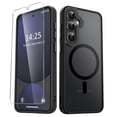 thumbnail image 1 of Funda para Samsung Galaxy S25 FE 6.7" Mate Magnética Negra YENAPOON, 1 of 7