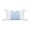 Baby Blue Color Block 12"x20", variant on Hofdeco Premium Coastal Patio Indoor Outdoor Lumbar Pillow Cover Only, 12"x20" Water Repellent for Backyard, Couch, Baby Blue Embroidered Frame Greek Key