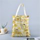 thumbnail image 2 of Pompompurin Bolso de tela con estampado de lienzo para mujer, bolsa de compras reutilizable y estética, con cremallera interior, regalo para mujer, 35 × 40 cm., 2 of 6