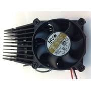AVC Cooling Fan W/HEATSINK, 50mm SQ 130mm X 40mm X 50mm Overall, TX3 3PIN Connector