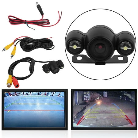 HD Car Rear View Reverse Camera Automatically Waterproof LED Night Vision