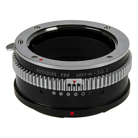 Fotodiox Pro Lens Mount Adapter Compatible with Sony Alpha A-Mount (and Minolta AF) DSLR Lenses to Nikon Z-Mount Mirrorless Camera