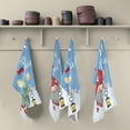 thumbnail image 5 of Dreamtimes Christmas Gnome Kitchen Dish Towels 6 Piece,Absorbent Soft Dishcloths Towels Reusable Hand Towels Quick Drying Cleaning Cloth, Tea Towels,18" x 28", 5 of 7