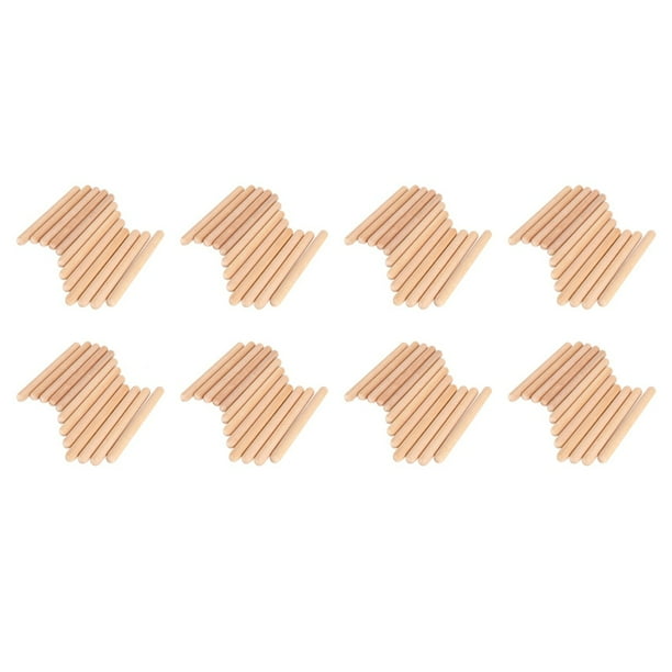 48 Pares de Clavos de Madera Instrumento de PercusióN Musical Palos de Ritmo PercusióN Palos de Ritmo Juguete Musical para NiñOs