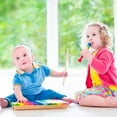 thumbnail image 2 of FESTFENDS 10pcs Portable Rhythm Sticks Musical Instruments for Cognitive Development in Group Activities, 2 of 8