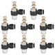 thumbnail image 1 of Conector de válvula de control de velocidad de flujo de aire, 8 unidades, tubo, manguera, accesorio neumático a presión, 1 of 7