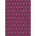 thumbnail image 1 of Ahgly Company Machine Washable Indoor Rectangle Transitional Viola Purple Area Rugs, 2' x 3', 1 of 7