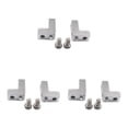 thumbnail image 1 of maskred Improve Handling And Performance With Servo Base For ECX 1/12 RC RGT 136100 Compatible With ECX 1/12 Rc RGT 136100 silver 3Set, 1 of 6