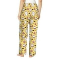 thumbnail image 3 of Xecao Rabbit Hunger Women's Straight Lounge Pajama Pants: The Epitome of Relaxed Sleepwear, 3 of 9