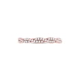 thumbnail image 2 of 10kt Rose Gold Womens Round Diamond Woven Twist Stackable Band Ring 1/4 Cttw, 2 of 4