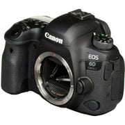 Canon EOS 6D Mark II 26.2MP Full Frame Digital SLR Camera (Body) 1897C002 Bundle Kit with Canon EF 50mm f/1.8 STM Lens + More(International Model)