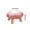 Pink, variant on YOTQUSKI Round Stool, Small Stool Chair, Cute Step Stool, Small Stools to Sit on, Flower Mini Stool with Non-Skid Wooden Legs for Living Room, Home, Kitchen, Garden
