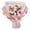 Rose, variante sur Bouquet de Fleurs Rose Girasole Garçon Cadeau Fête de la Maman Cadeau Maman San Compleanno Cadeau de Décoration Fleurs Artificielles Réalistes Plantes Artificielles Décoration d'Événement Matériau Durable