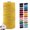 Yellow, variant on Yellow 3mm Macrame Cord, 110 Yards Natural Cotton Cord, Macrame Rope Yarn for DIY Crafts, Wall Hangers, Plant Holders, Knitting, Wedding Decor (1 Roll)