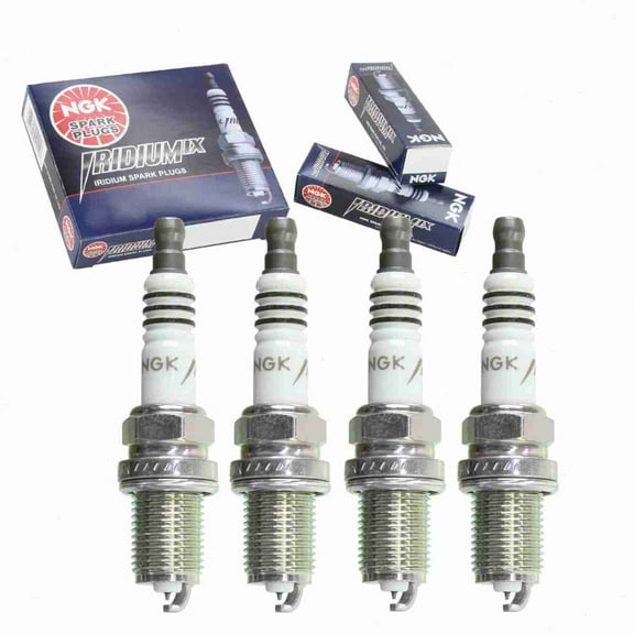 4 pc NGK 2668 Iridium IX Spark Plugs for 1007 3159 3282 3308 4053 5311 5314 IK24 IQ24 K24PR-U11 K24PRZU Q24PRZ-U QC59YC Ignition Wire Secondary Fits select: 2011-2015,2017-2019 AUDI Q7