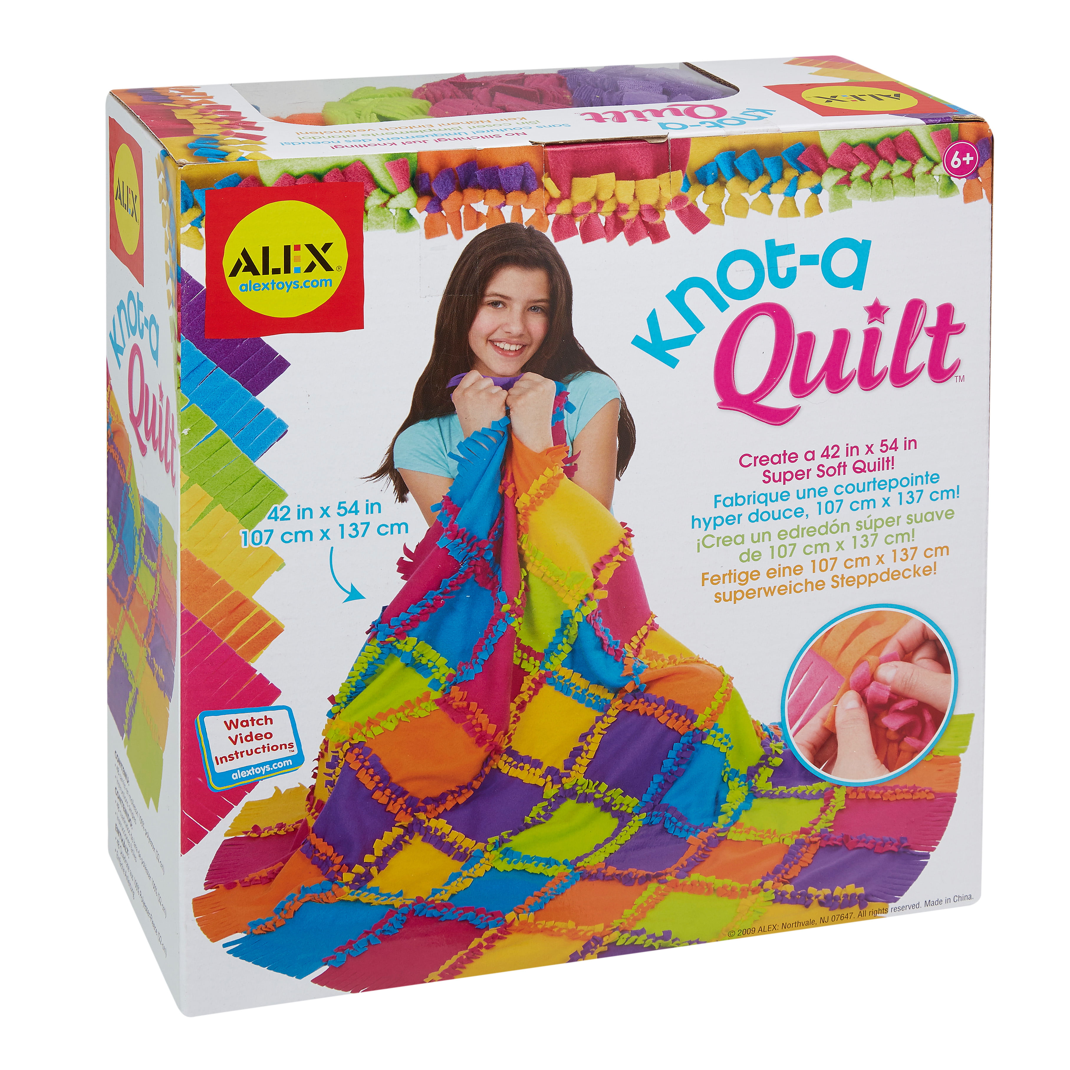ALEX Toys Craft Knot A Quilt Kit 