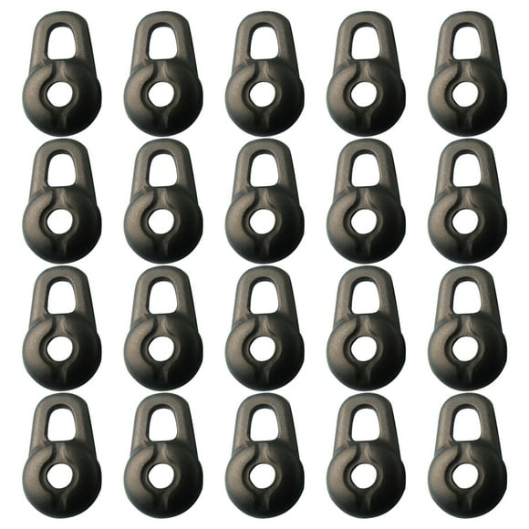 UPOUART 20Ud Fundas De Silicona Para Auriculares Inalámbricos Negras Con Ajuste Y Uso Diario