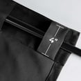 thumbnail image 4 of Superior Blackout Solid Light Filtering Back Tab Curtain Panel Set, 52" x 72", Black, 4 of 11