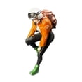 thumbnail image 2 of Modelo femenino 3D a escala 1:64, modelo de personaje para juegos de rol, figuras diminutas, juguete, accesorio fotográfico. abrigo naranja, 2 of 9