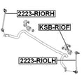 thumbnail image 2 of Febest FRONT RIGHT STABILIZER LINK / SWAY BAR LINK # 2223-RIORH OEM 54840-1E000, 2 of 2