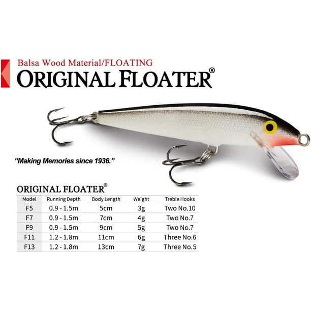 Rapala Original Floater 11 Fishing Lure (Size-4.375)