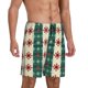 thumbnail image 2 of Fotbe Christmas Snowflakes Plaid Pantalones Cortos de Pijama para Hombre, Ropa de Dormir, Pantalones de Pijama Cortos para Hombre-Large, 2 of 6