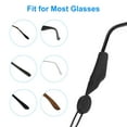 thumbnail image 6 of EEEkit 2pcs Adjustable Glasses Straps, 4pcs Anti-Slip Ear Hooks, Elastic Silicone Eyewear Retainers, 6 of 8