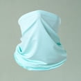 thumbnail image 4 of Cooling Neck Gaiter Face Mask, Sun Protection Masks Gator, Windproof Bandana for Skiing, Fishing, Hiking, Cycling Sky Blue, 4 of 5